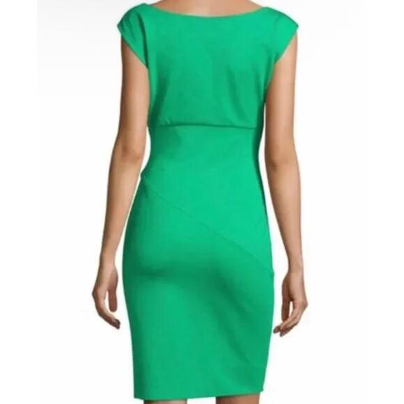 Diane Von Furstenberg Bevin Sleeveless Sheath Dress Spring Green Size 6 NEW - Picture 2 of 8